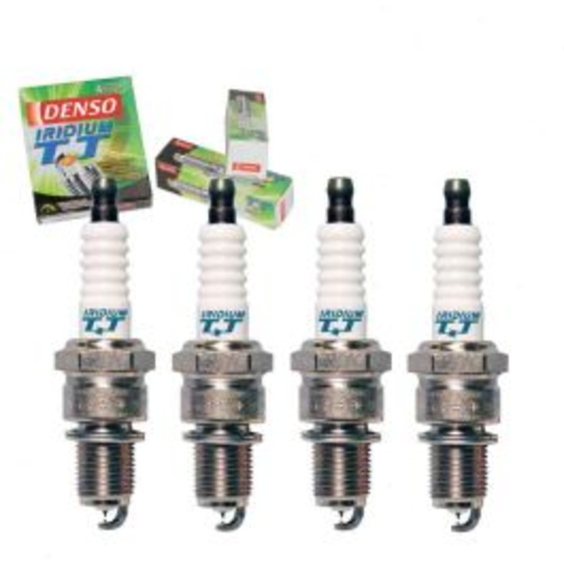 4 pc DENSO Iridium TT Spark Plugs for 1980 Toyota Tercel 1.5L L4