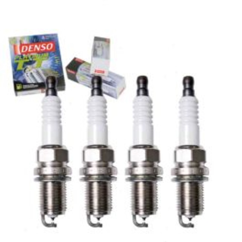 4 pc DENSO Platinum TT Spark Plugs for 1998-2003 Isuzu Rodeo 2.2L L4