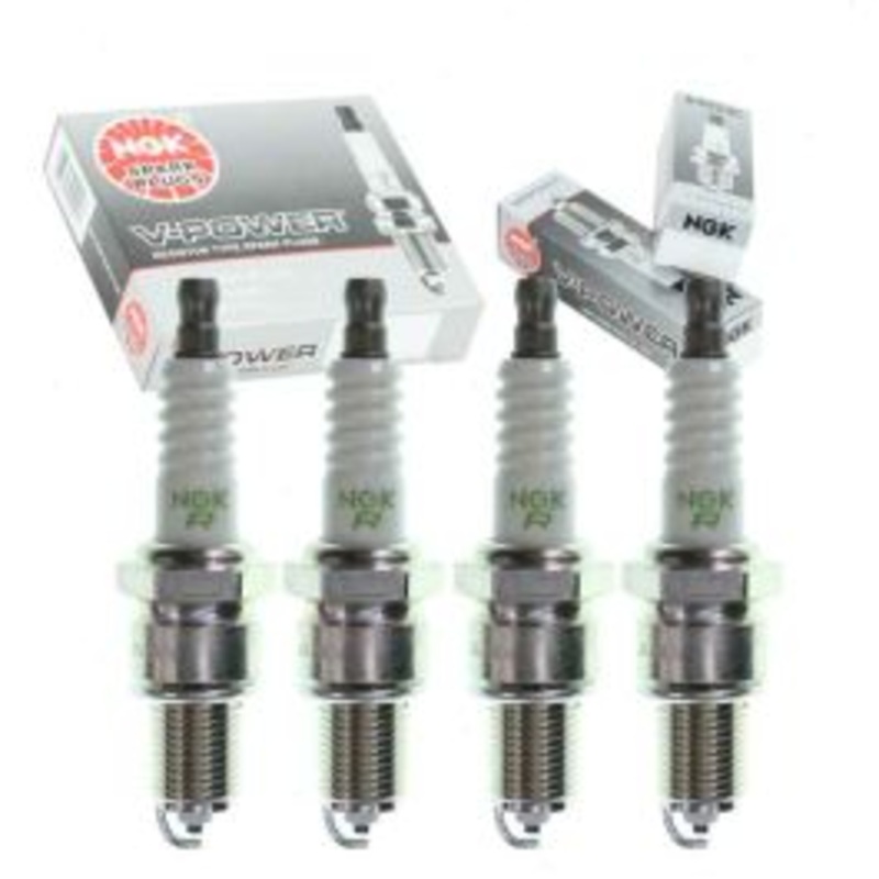 4 pc NGK V-Power Spark Plugs for 1964-1971 BMW 1600 1.6L L4