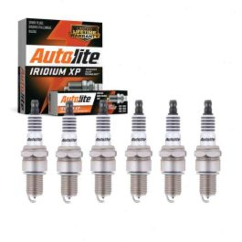 6 pc Autolite Iridium XP Spark Plug for 1986-1990 Maserati Spyder