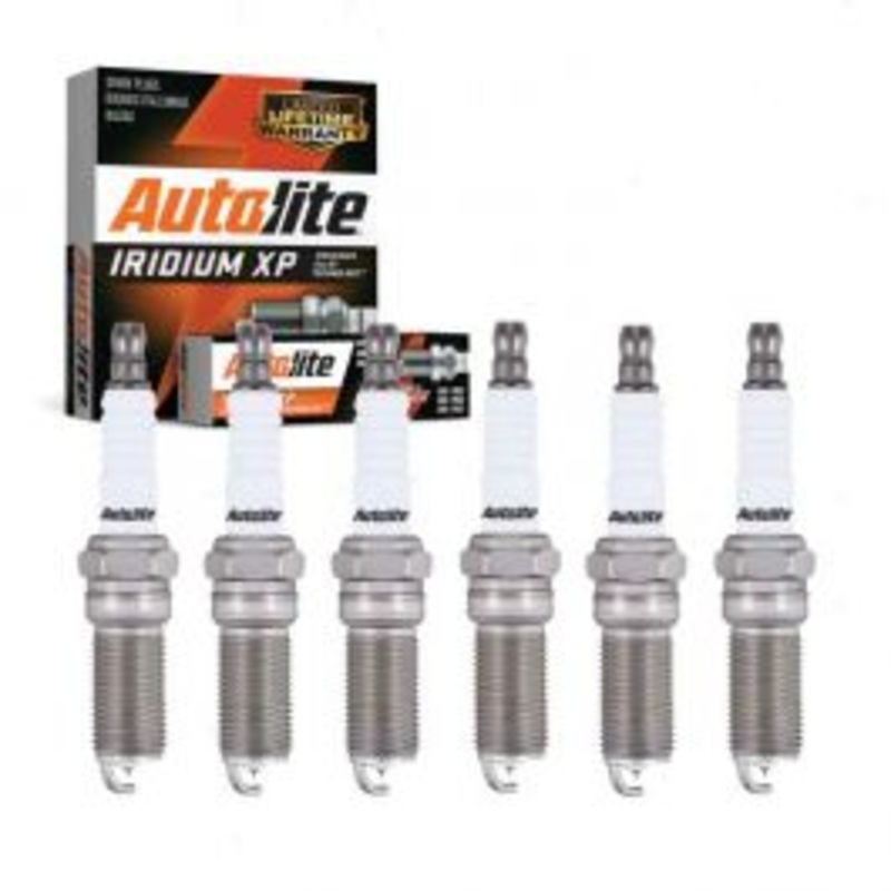 6 pc Autolite Iridium XP Spark Plug for 2010-2012 Ford Fusion 3.5L V6