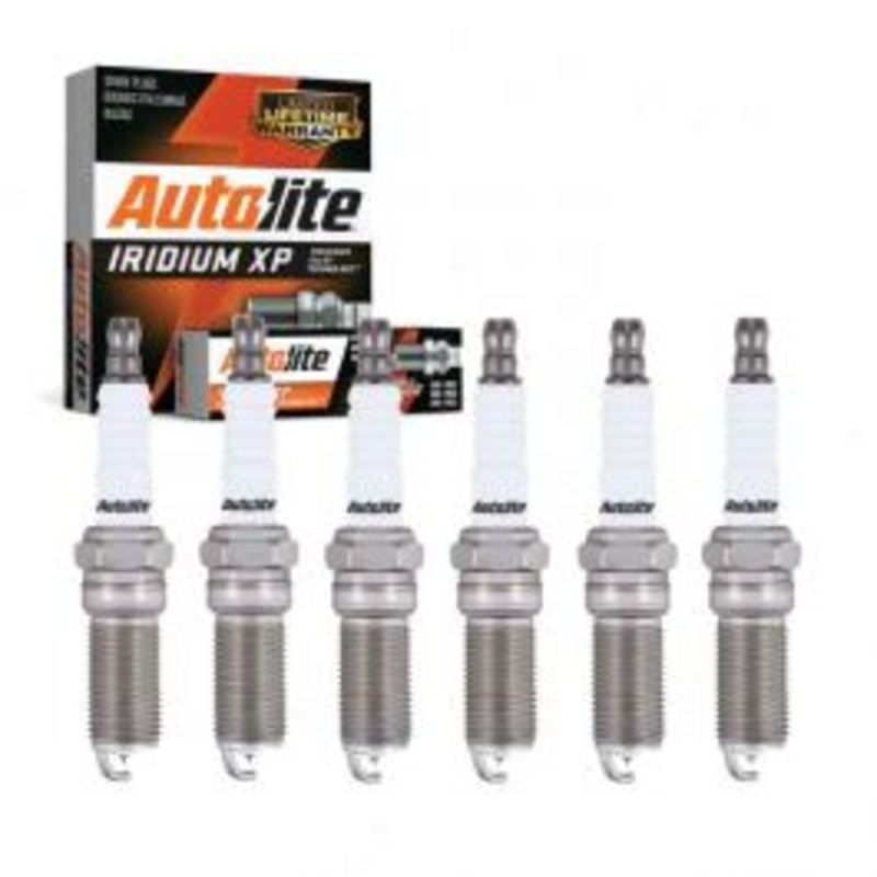 6 pc Autolite Iridium XP Spark Plug for 2014-2019 Ford Police Interceptor