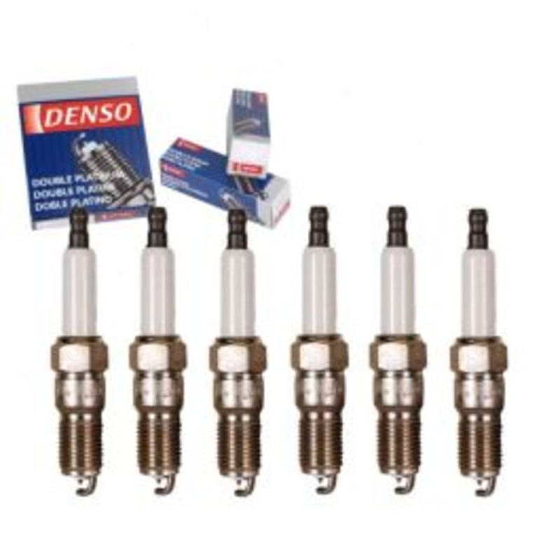 6 pc DENSO Double Platinum Spark Plugs for 1988-1989 Merkur Scorpio 2.9L V6