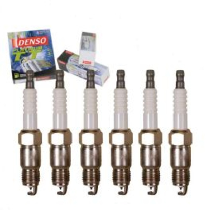 6 pc DENSO Platinum TT Spark Plugs for 1992-1995 GMC Jimmy 4.3L V6