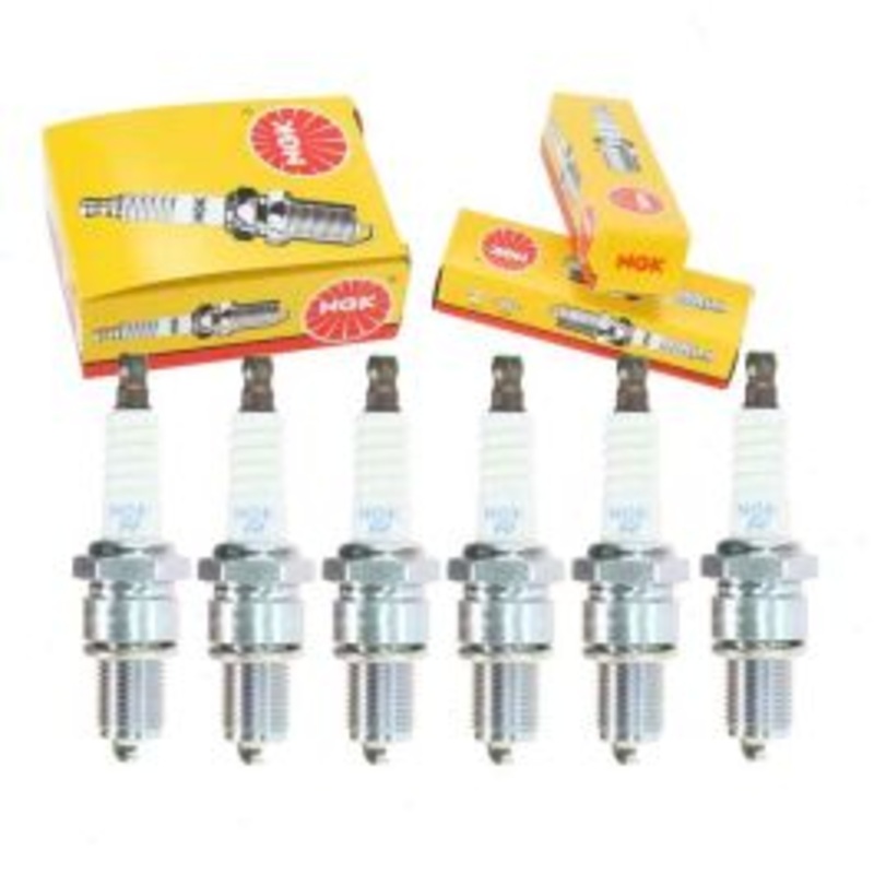 6 pc NGK Standard Spark Plugs for 1963-1966 Chevrolet P20 Series 3.8L 4.1L L6