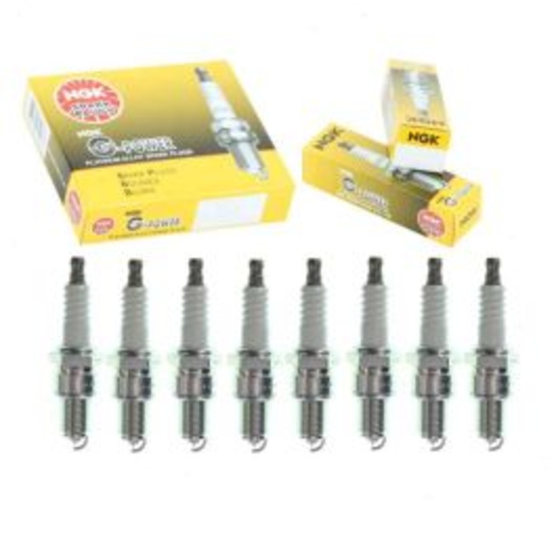 8 pc NGK G-Power Spark Plugs for 1967 Dodge W200 Series 5.2L V8