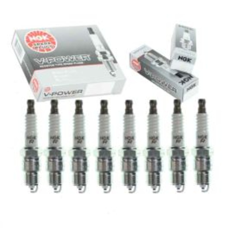 8 pc NGK V-Power Spark Plugs for 1976-1984 Chevrolet P30 5.7L 6.6L 7.4L V8