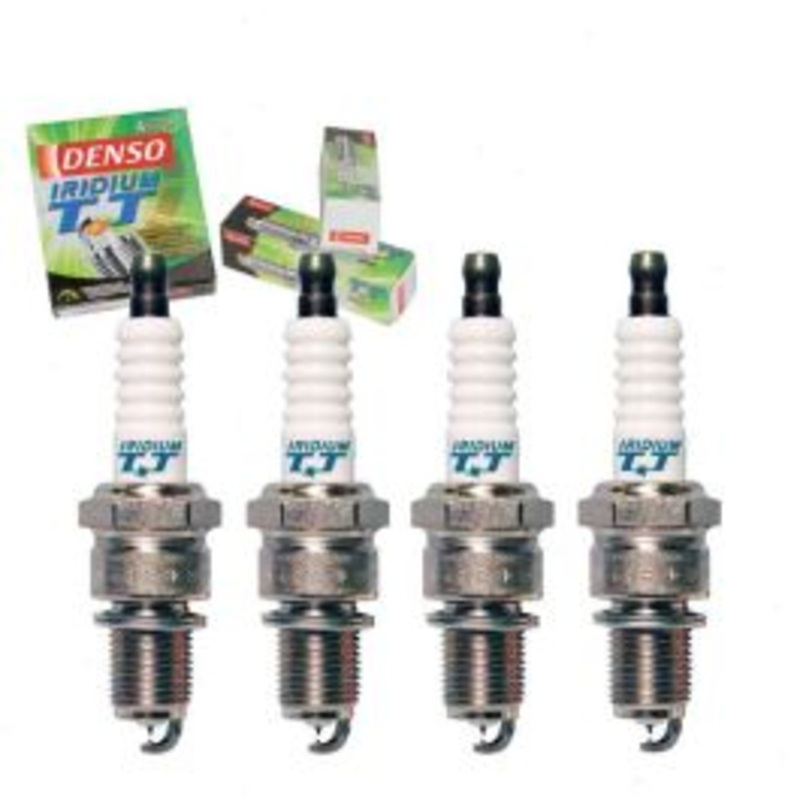 4 pc DENSO Iridium TT Spark Plugs for 1982-1985 Volkswagen Quantum 1.7L 1.8L L4