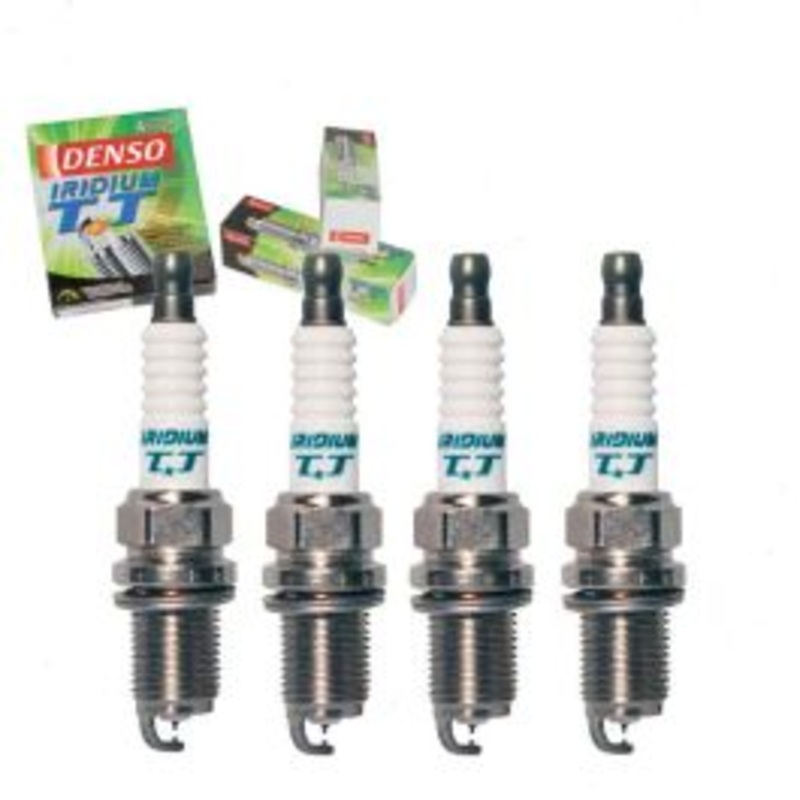 4 pc DENSO Iridium TT Spark Plugs for 2003-2010 Pontiac Vibe 1.8L 2.4L L4