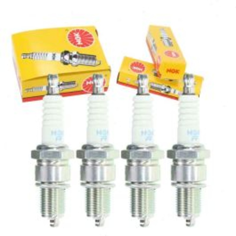 4 pc NGK Standard Spark Plugs for 1989-1995 Geo Tracker 1.6L L4