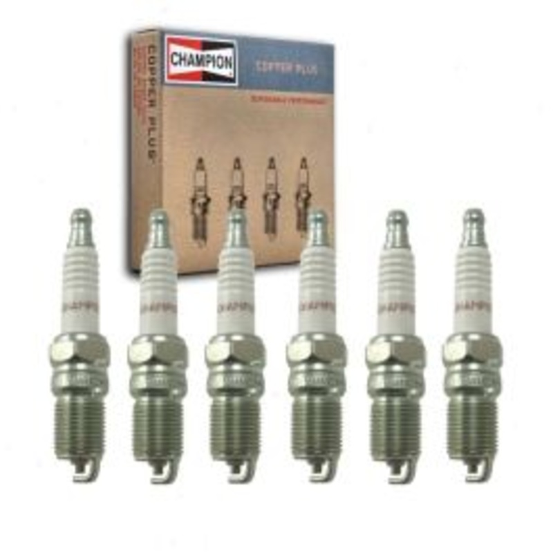 6 pc Champion Copper Plus Spark Plugs for 2000-2001 Mazda MPV 2.5L V6