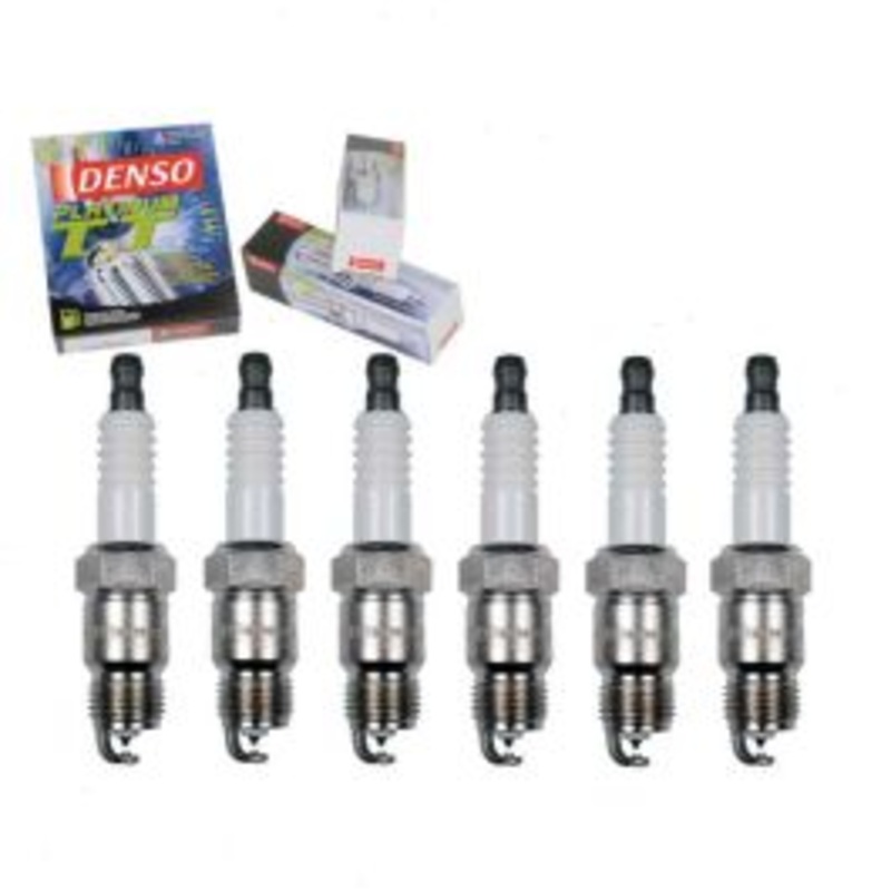 6 pc DENSO Platinum TT Spark Plugs for 1986-1990 Chevrolet Astro 4.3L V6