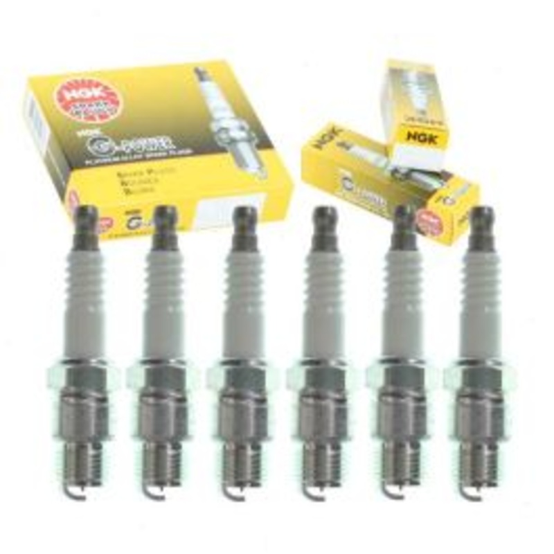 6 pc NGK G-Power Spark Plugs for 1976-1978 GMC G15 4.1L L6