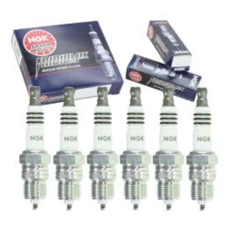 6 pc NGK Iridium IX Spark Plugs for 1991 GMC Syclone 4.3L V6