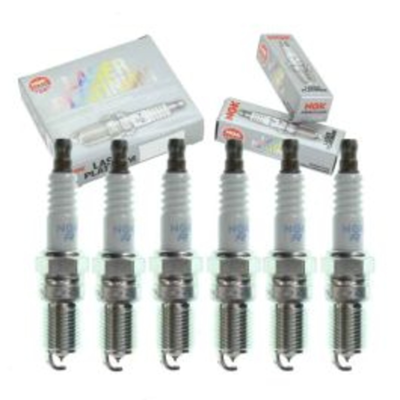 6 pc NGK Laser Platinum 6644 PTR5D-13 Spark Plugs