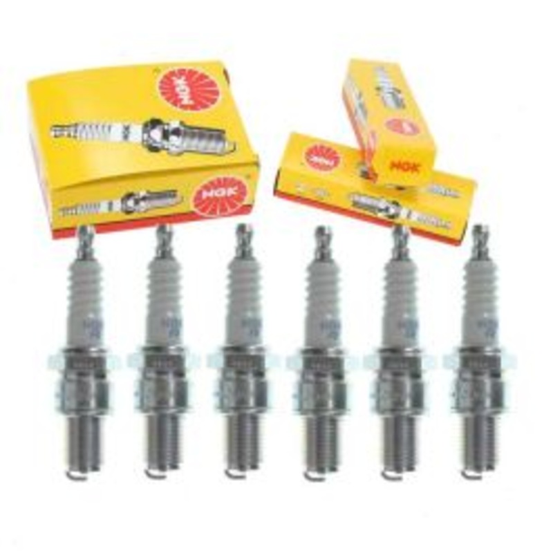6 pc NGK Standard Spark Plugs for 1964-1967 Chevrolet K20 Pickup 4.8L L6