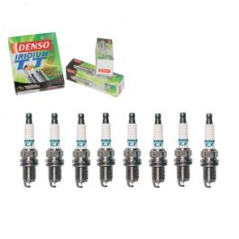 8 pc DENSO Iridium TT Spark Plugs for 1994-1995 Rolls-Royce Corniche IV 6.8L V8