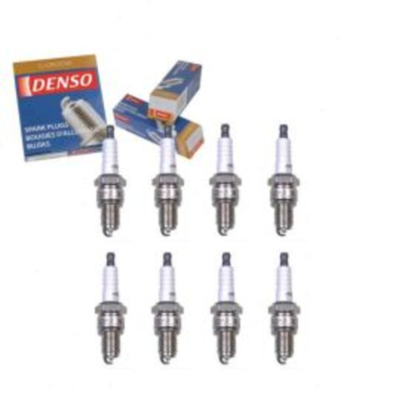 8 pc DENSO Standard U-Groove Spark Plugs for 1985 Dodge W250 5.9L V8