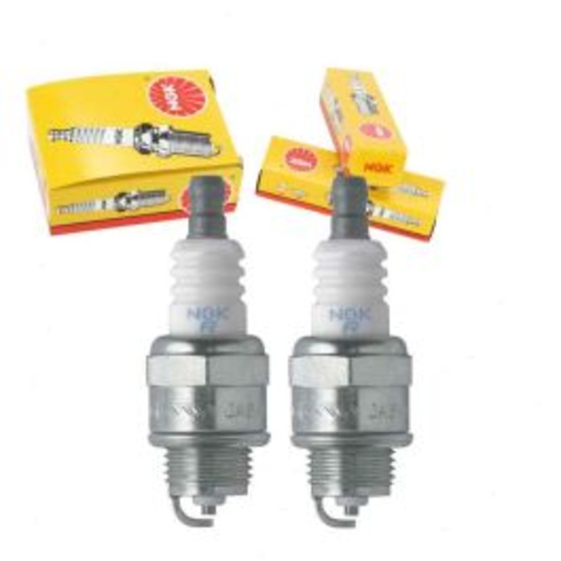 2 pc NGK Standard 4972 BPMR6A SOLID Spark Plugs