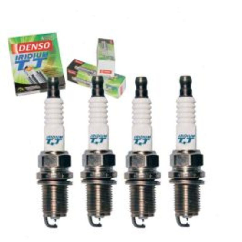 4 pc DENSO Iridium TT Spark Plugs for 1999-2001 Saturn SW2 1.9L L4