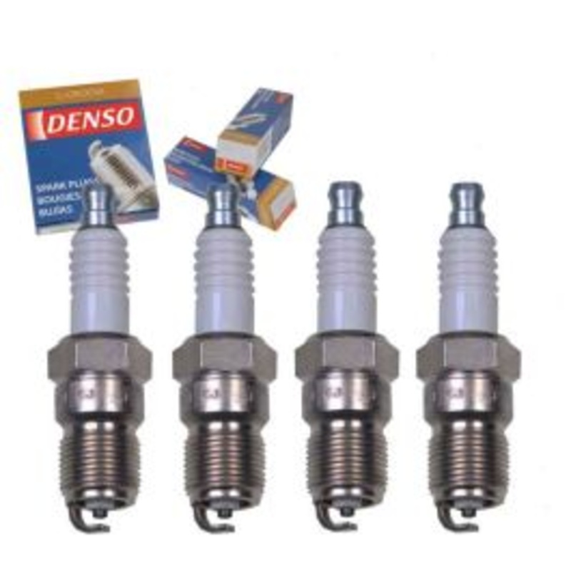 4 pc DENSO Standard U-Groove Spark Plugs for 1996-2000 Isuzu Hombre 2.2L L4
