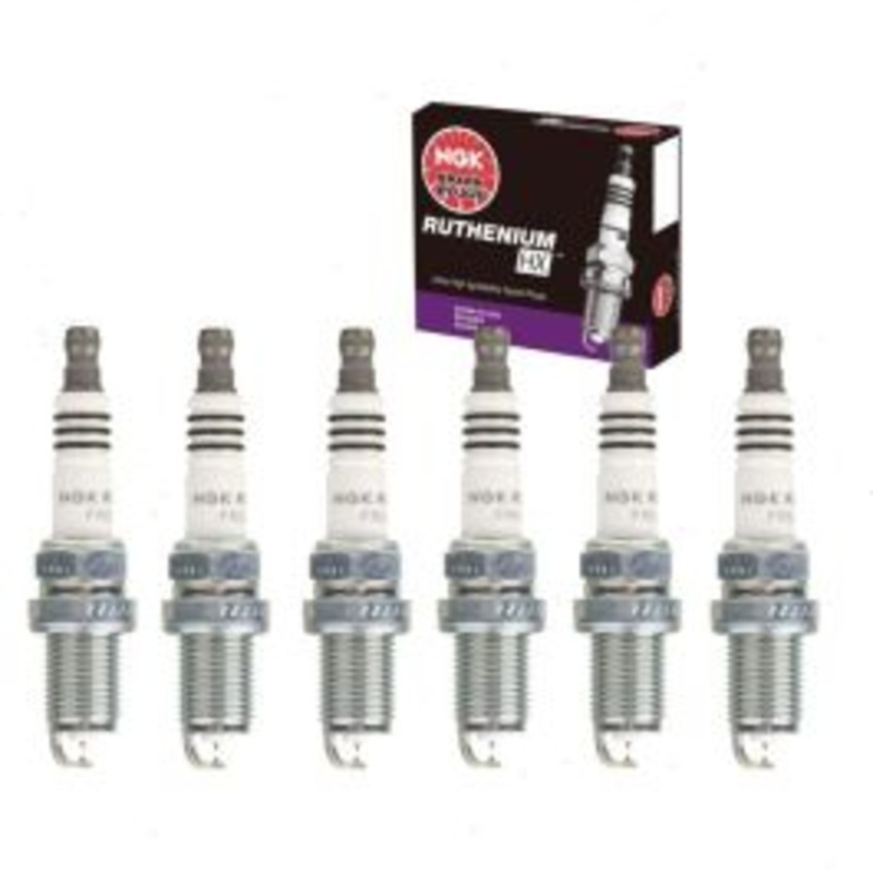 6 pc NGK Ruthenium HX Spark Plugs for 2003-2005 Honda Pilot 3.5L V6
