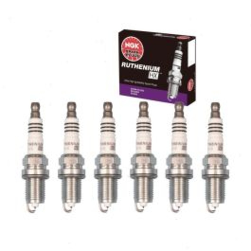 6 pc NGK Ruthenium HX Spark Plugs for 2009 Dodge Durango 3.7L V6