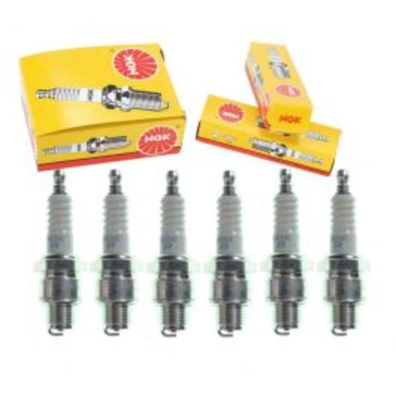 6 pc NGK Standard Spark Plugs for 1962-1965 Chevrolet Corvair 2.4L 2.7L H6