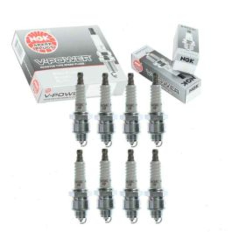 8 pc NGK V-Power Spark Plugs for 1963 Dodge Dart 6.7L V8