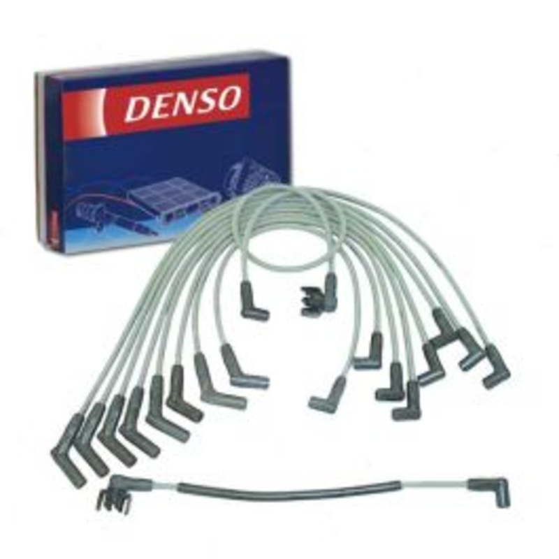 DENSO Spark Plug Wire Set for 1985-1987 Ford Bronco 5.0L V8