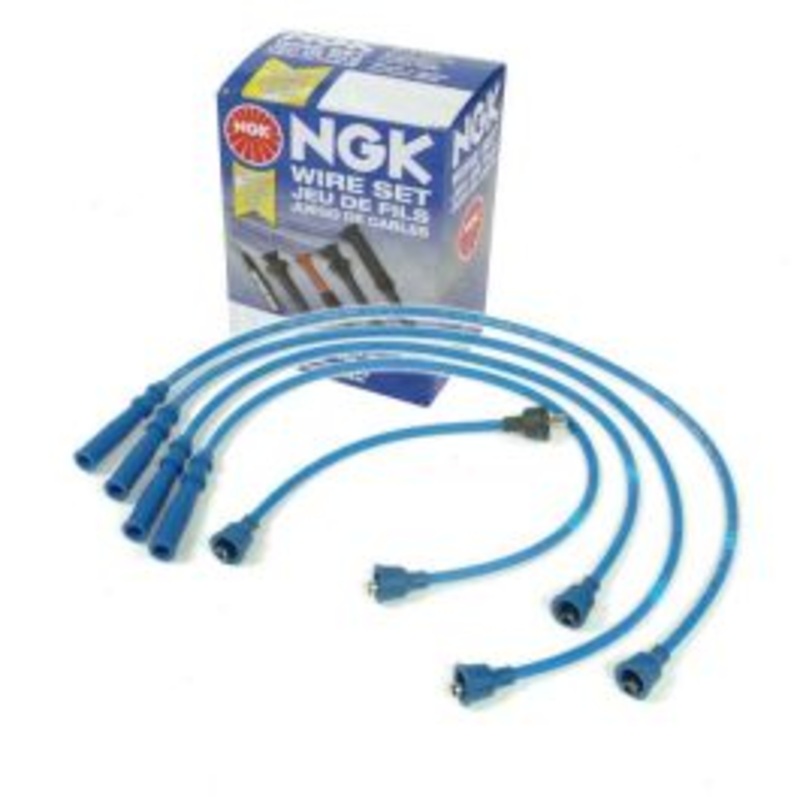 NGK Spark Plug Wire Set for 1986-1987 Isuzu Trooper 2.3L L4
