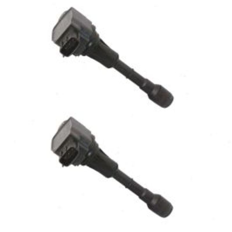 2 pc Hitachi Front Ignition Coils for 2019 Infiniti Q70L 5.6L V8