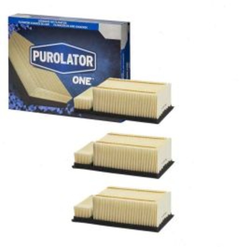 3 pc Purolator ONE A36109 Air Filters