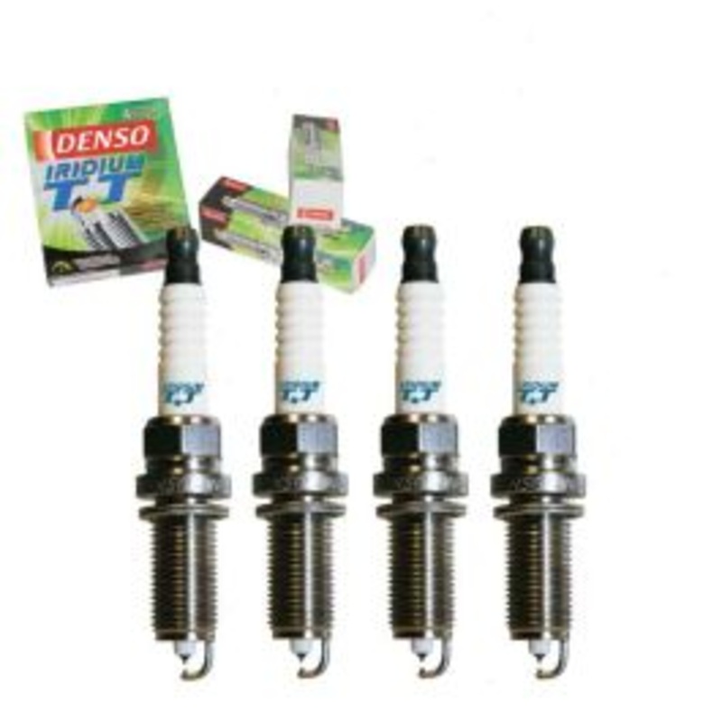 4 pc DENSO Iridium TT Spark Plugs for 2016-2017 Subaru Crosstrek 2.0L H4