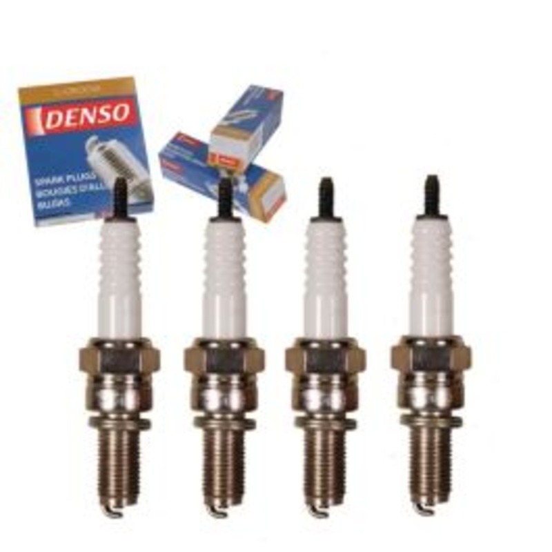 4 pc DENSO Standard U-Groove Spark Plugs for 1984-1987 Dodge Royal Mini Ram 2.6L L4