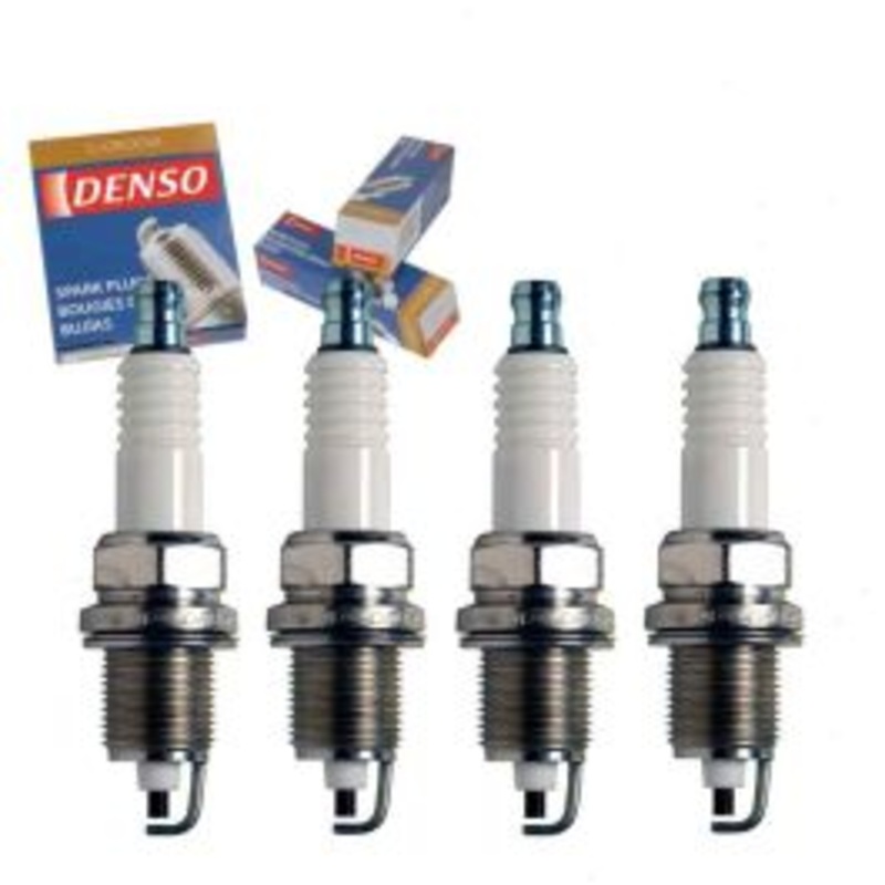 4 pc DENSO Standard U-Groove Spark Plugs for 1984-2000 Jeep Cherokee 2.5L L4