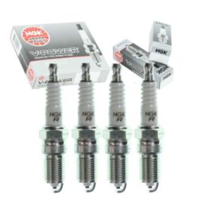 4 pc NGK V-Power Spark Plugs for 1984-1988 Mercury Topaz 2.3L L4