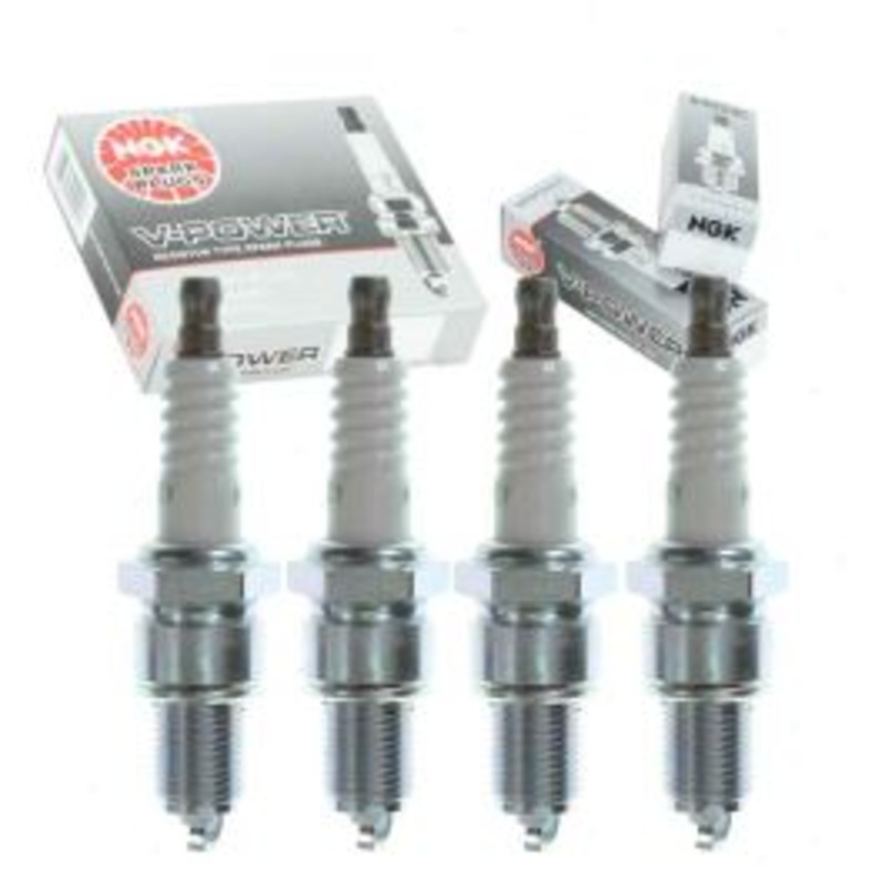 4 pc NGK V-Power Spark Plugs for 1988-1992 Eagle Vista 1.5L 2.0L L4
