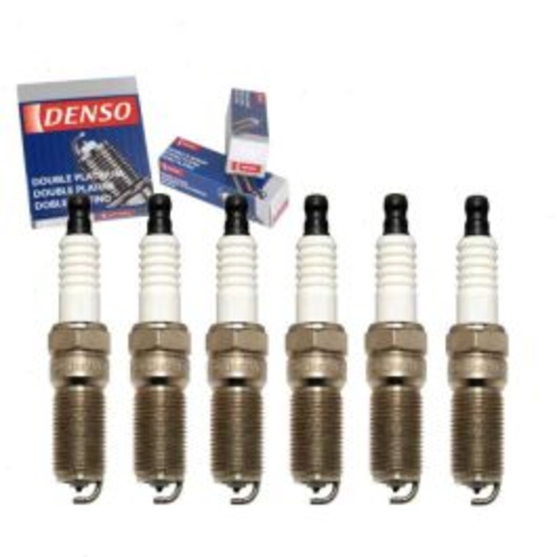 6 pc DENSO Double Platinum Spark Plugs for 2006-2009 Cadillac STS 3.6L V6
