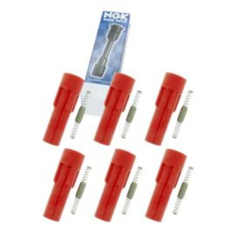 6 pc NGK Ignition Coil Boots for 2008-2009 Subaru Legacy 3.0L H6