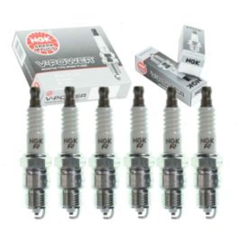 6 pc NGK V-Power Spark Plugs for 1979-1980 Buick LeSabre 3.8L V6