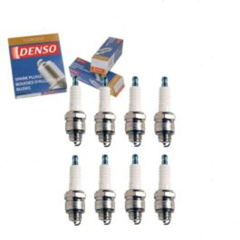 8 pc DENSO Standard U-Groove Spark Plugs for 1960-1969 Dodge Dart 5.2L 5.9L 6.3L 6.8L V8