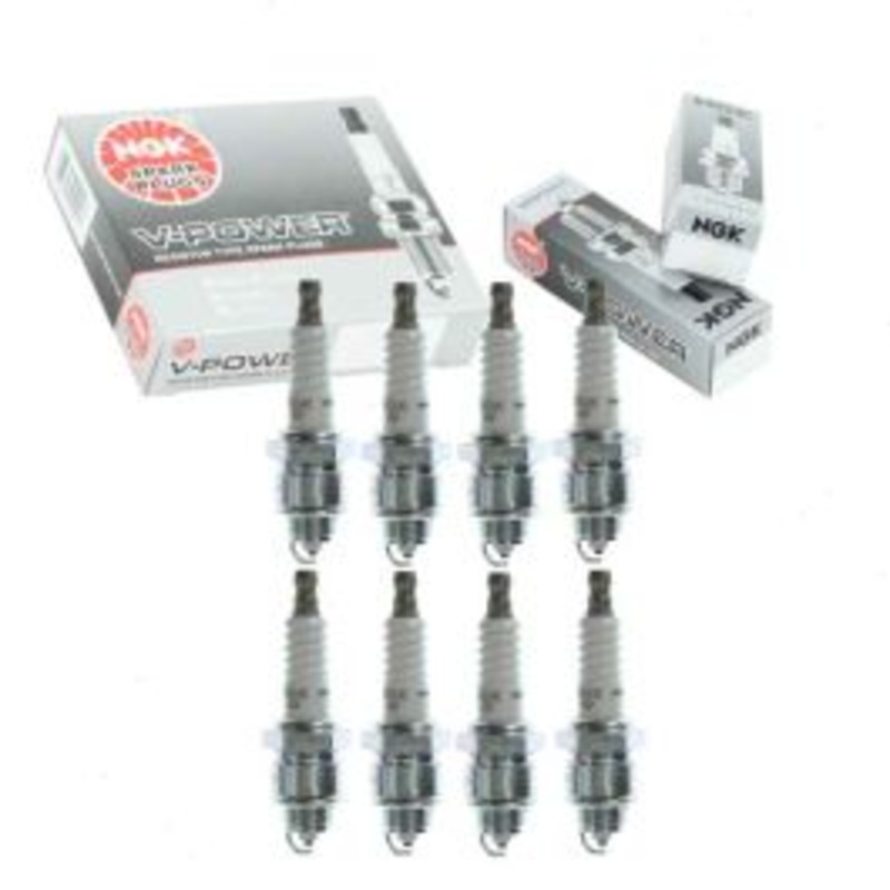 8 pc NGK V-Power Spark Plugs for 1962-1965 Dodge Custom 6.7L 7.0L V8
