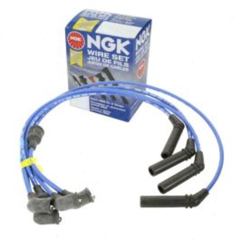 NGK Spark Plug Wire Set for 1987-1991 Dodge Colt 2.0L L4