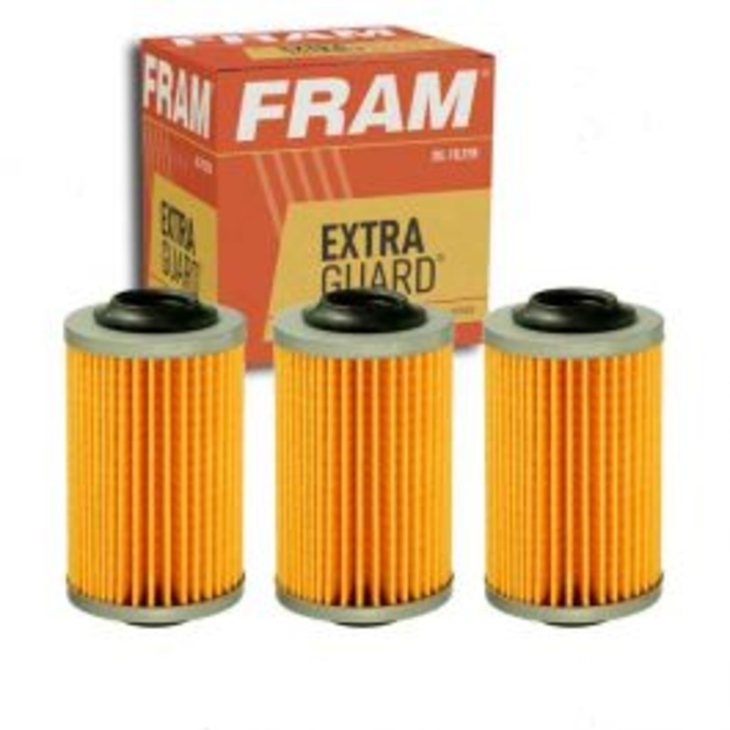 3 pc FRAM Extra Guard CH8765 Engine Oil Filters