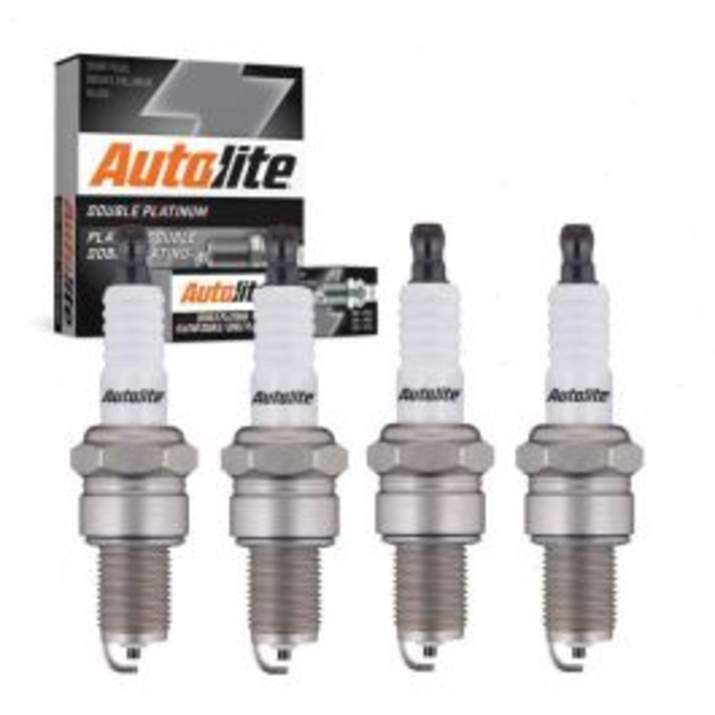 4 pc Autolite Double Platinum Spark Plug for 1960-1967 Austin Mini 850