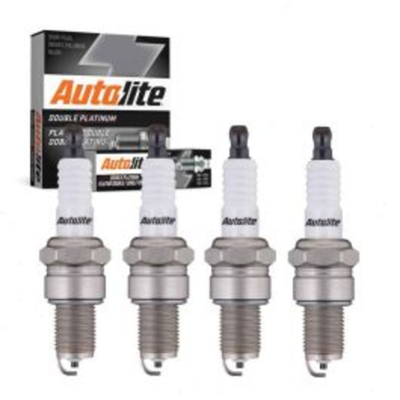 4 pc Autolite Double Platinum Spark Plug for 1966-1971 BMW 2000ti 2.0L L4