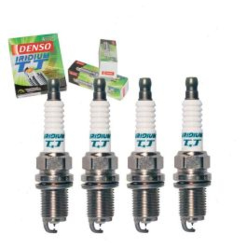 4 pc DENSO Iridium TT Spark Plugs for 2016 Scion iA 1.5L L4