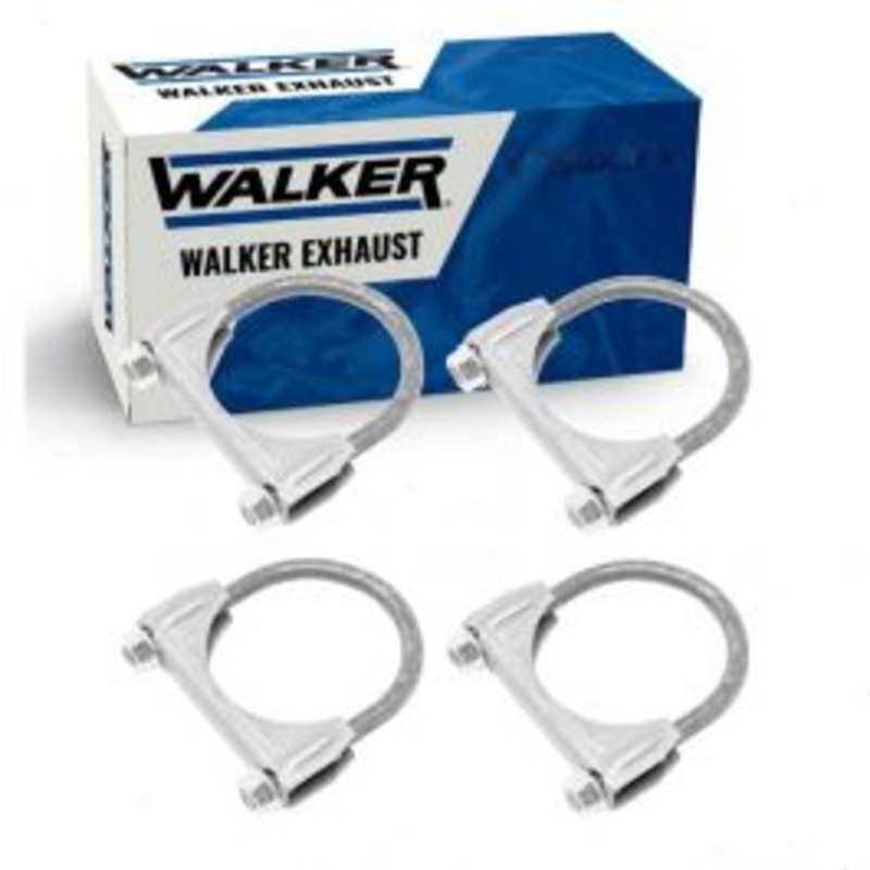 4 pc Walker Exhaust Clamps for 1991-1993 GMC G2500 6.2L V8