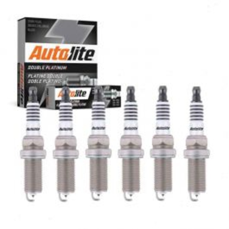 6 pc Autolite Double Platinum Spark Plug for 2001-2003 Infiniti QX4